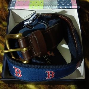 Vineyard vines Boston red Sox belt